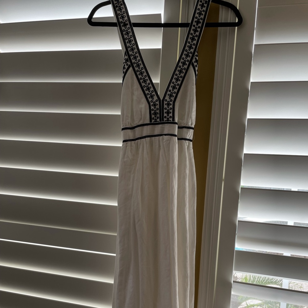 J. Crew Linen Maxi Dress